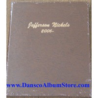 Jefferson Nickels 2006-Date BU Only Dansco Album #7114