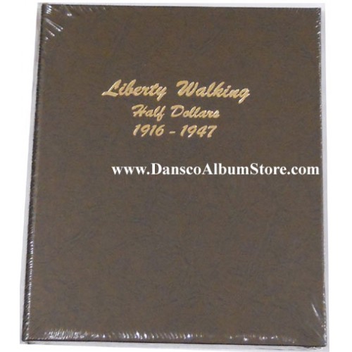 Dansco Coin Album # 6152 Liberty Seated Half Dollars 1839-1891