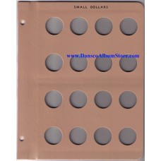 Silver Rounds Blank Page, 9 Ports Dansco